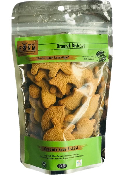 Organik Sade Bisküvi 80 gr