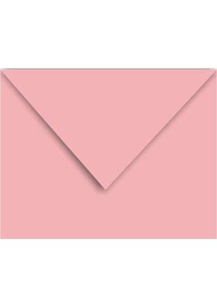 Davetiye Zarfı 120 gr 13 x 18 cm 100'lü Pembe