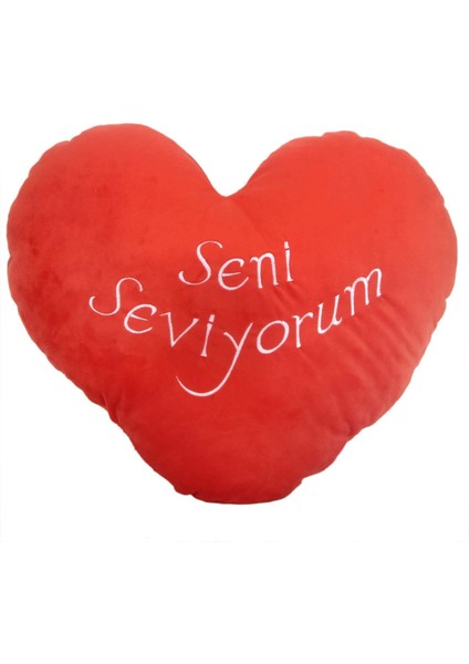 Sevgiliye Kalp Yastık 50 cm