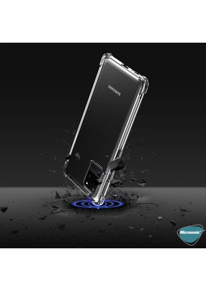 Shock Absorbing Kılıf Samsung Galaxy S20 Ultra Şeffaf