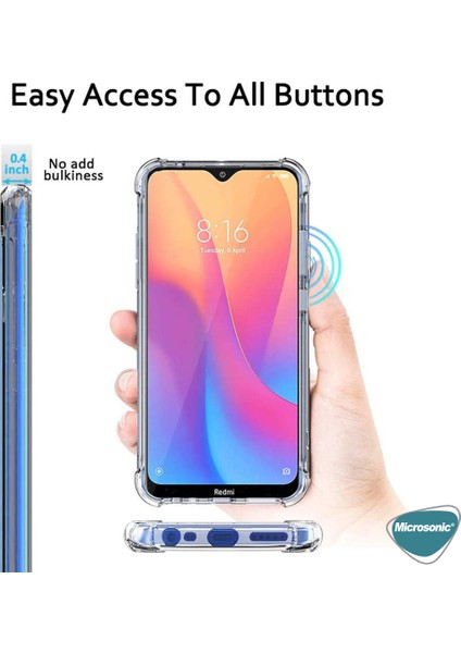 Shock Absorbing Kılıf Xiaomi Redmi 8A Şeffaf