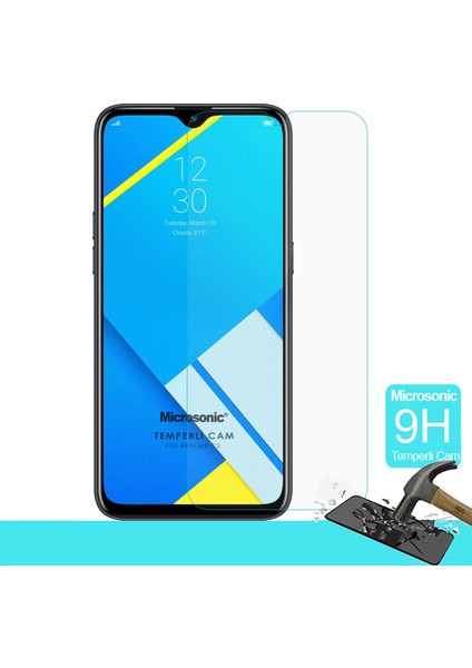 Realme C2 Temperli Cam Ekran Koruyucu