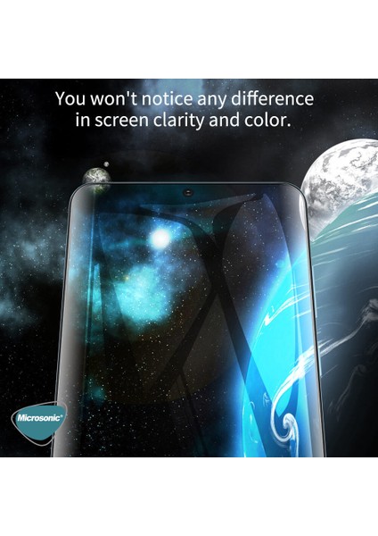 Samsung Galaxy S20 Ultra Tam Kaplayan Temperli Cam Ekran Koruyucu Siyah