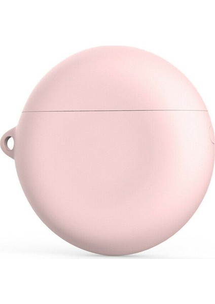 Huawei Freebuds 3 Mat Silikon Kılıf Pembe