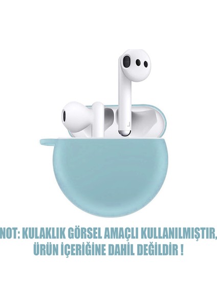 Huawei Freebuds 3 Mat Silikon Kılıf Turkuaz fiyatları