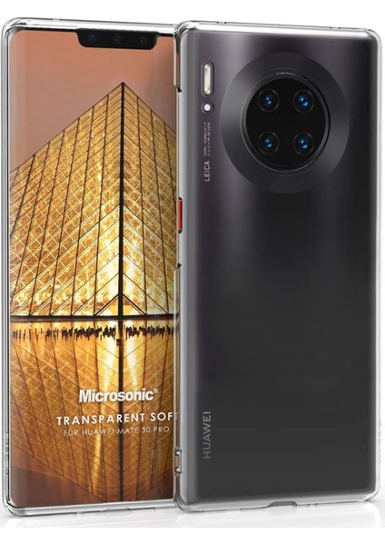 Huawei Mate 30 Pro Kılıf Transparent Soft Beyaz fiyatları
