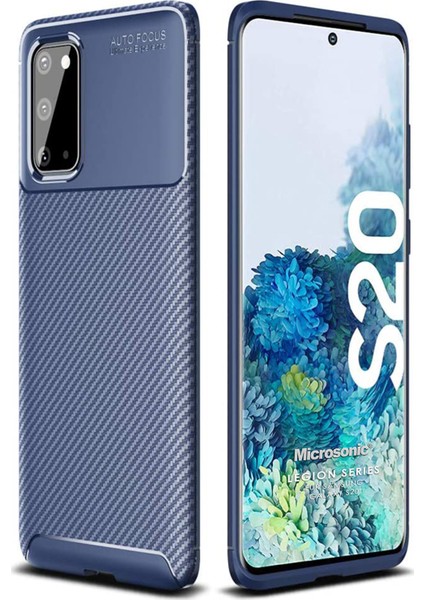 Samsung Galaxy S20 Kılıf Legion Series Lacivert