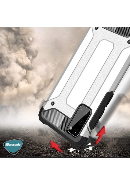 Samsung Galaxy S20 Kılıf Rugged Armor Siyah