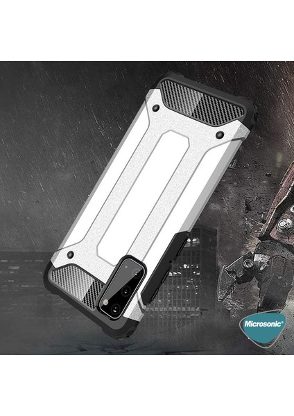 Samsung Galaxy S20 Kılıf Rugged Armor Siyah