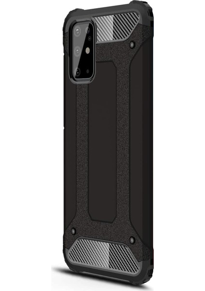 Samsung Galaxy S20 Plus Kılıf Rugged Armor Siyah