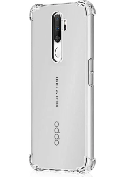 Shock Absorbing Kılıf Oppo A5 2020 Şeffaf