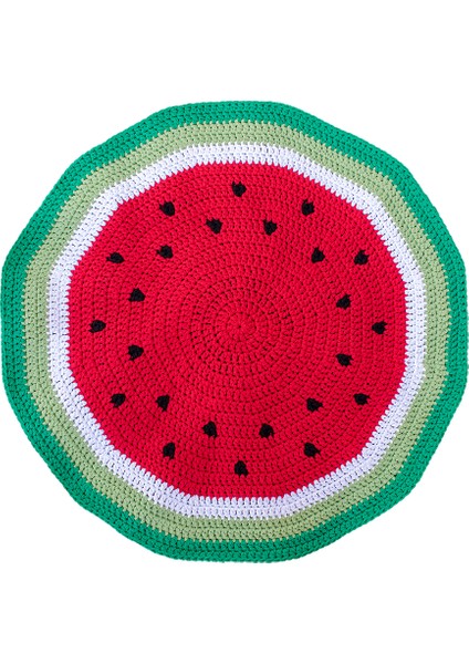 Spagettiyarn Karpuz Kilim Kiti