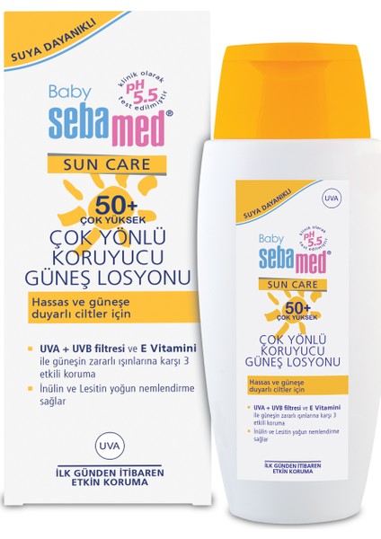 Baby Sun Koruyucu Bebek Güneş Losyonu SPF 50 150 ml