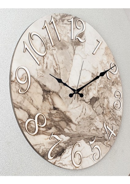 Mermer Desenli Duvar Saati fiyatları