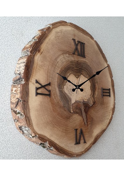 Doğal Masif Ahşap Duvar Saati fırsatları