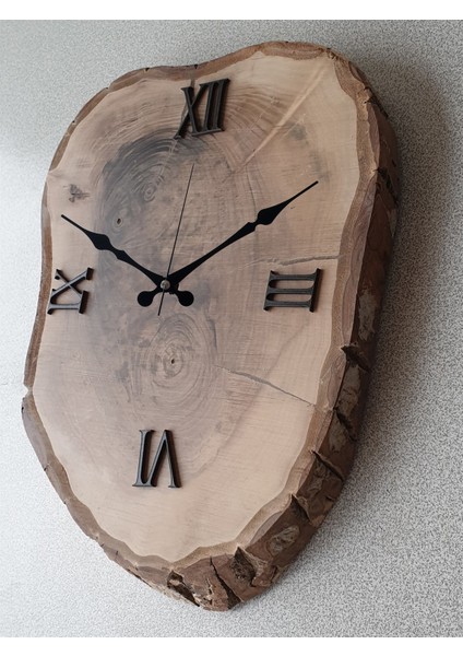 Doğal Masif Ahşap Duvar Saati indirimleri