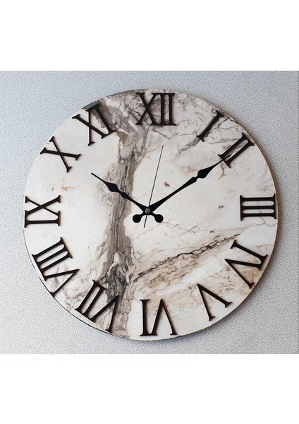 Mermer Desenli Duvar Saati fiyatları
