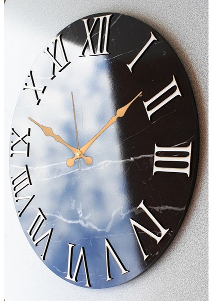 Mermer Desenli Duvar Saati fırsatları