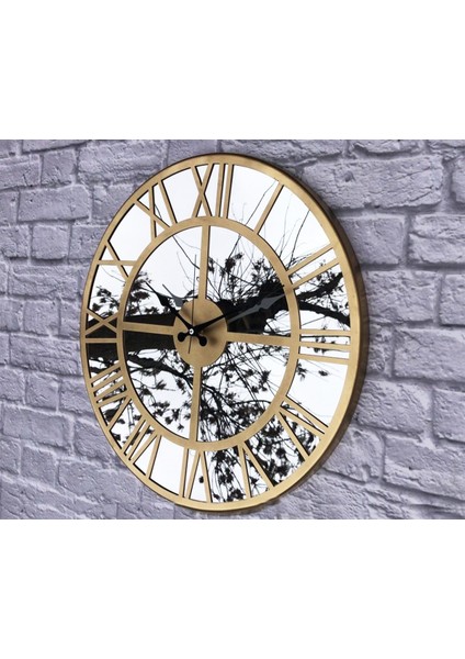 Aynalı Metal Duvar Saati MKS983AYNA modelleri