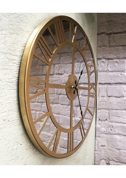 Aynalı Metal Duvar Saati MKS983AYNA fırsatları