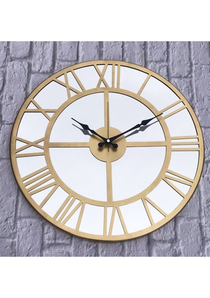 Aynalı Metal Duvar Saati MKS983AYNA indirimleri