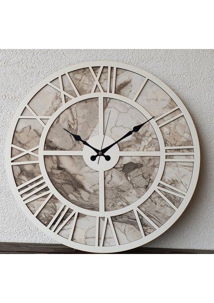 Mermer Desenli Duvar Saati fiyatları