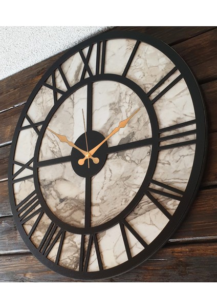Mermer Desenli Duvar Saati fırsatları
