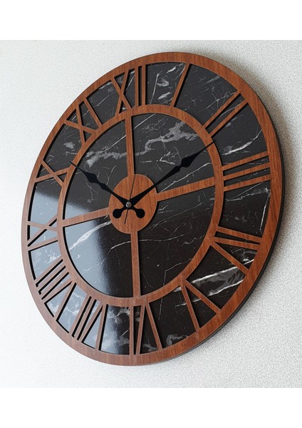 Mermer Desenli Duvar Saati fırsatları