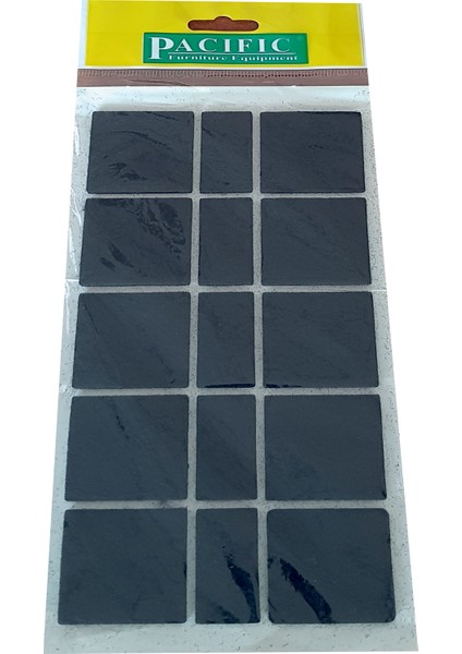 Pacıfıc Keçe Siyah 40 x 40 mm ve 20 x 40 mm
