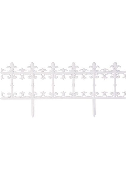 5990 Klasik Bahçe Çiti 86 x 38 cm Beyaz