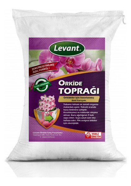 Orkide Toprağı Özel Karışım 20 lt