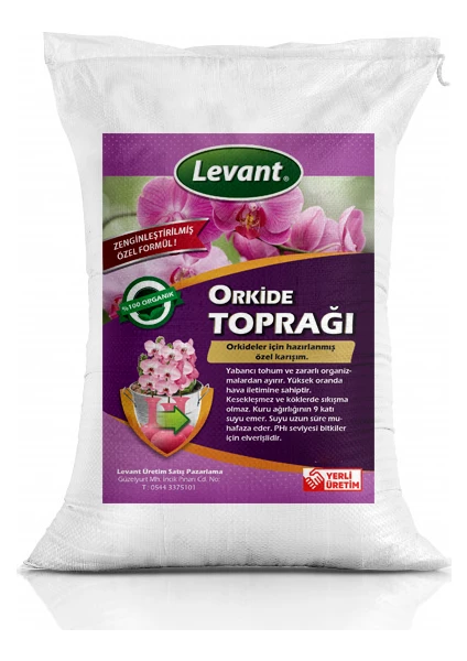 Orkide Toprağı Özel Karışım 20 lt