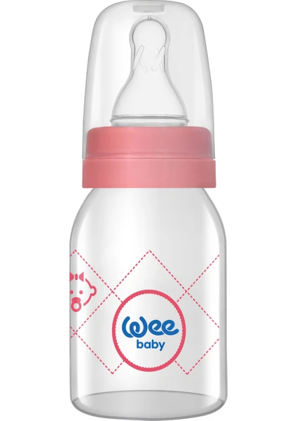 Wee Baby Cam Biberon 125 Ml - Pembe