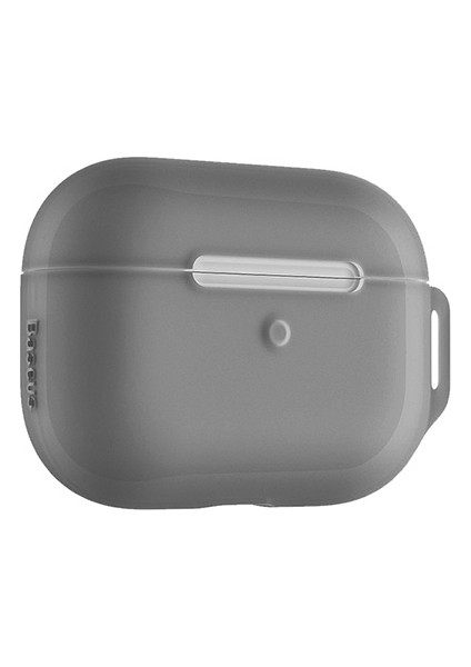 Lets Go Jelly Lanyard AirPods Pro Silica Gel Koruma Kılıfı WIAPPOD-D0G​ Gri