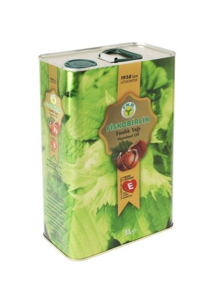 Fındık Yağı 3 lt