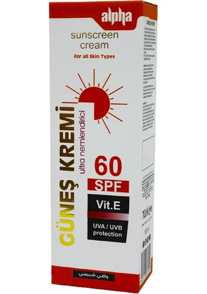 Güneş Kremi 60 Spf 100 ml