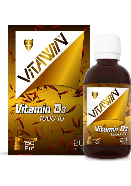 Vitamin D3 1000 Iu 20 ml Sprey