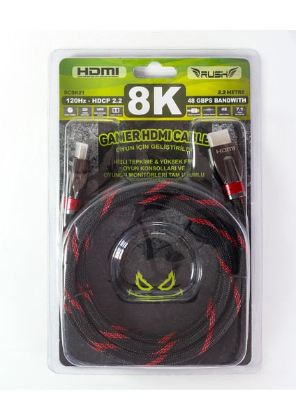 RC8K21 HDMI Kablo - 2.2m