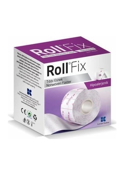 Fix Esnek Tıbbi Flaster 2,5 cm x 5 m - 4 Adet
