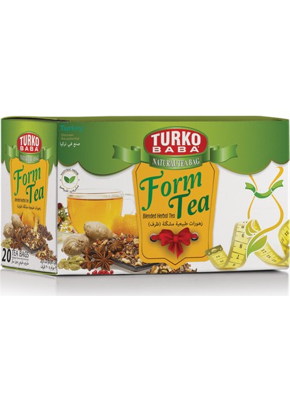 Turkobaba Sallama Form Çayı 20'li Poşet