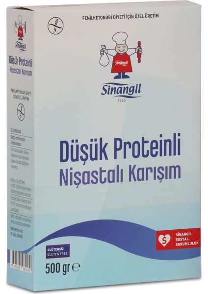 Düşük Proteinli Nişastalı Karışım 500 gr 6'lı