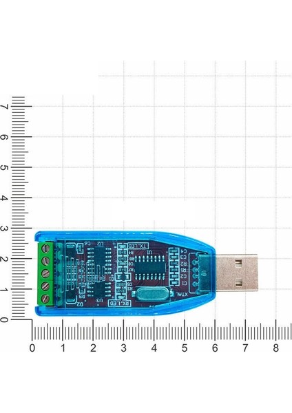 Endüstriyel USB RS485 Iletişim Modülü Çift Yönlü  Tvs Koruması ile U485CH340G