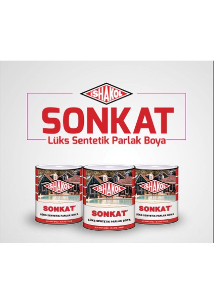 Lüks Sentetik Parlak Yağlı Boya 0,75 Lt