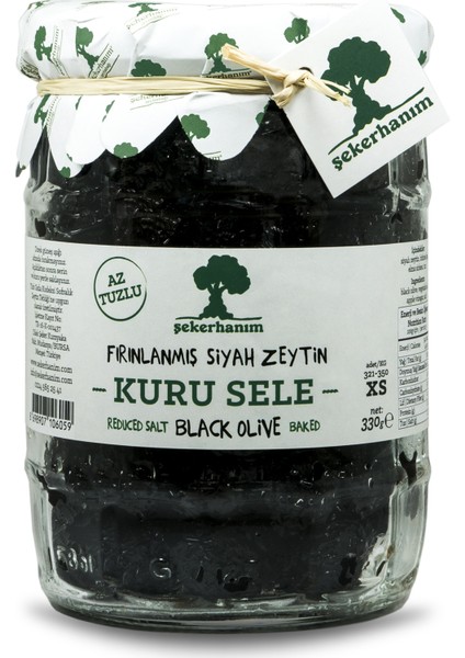Şekerhanım Az Tuzlu Kuru Sele Zeytini 330 gr