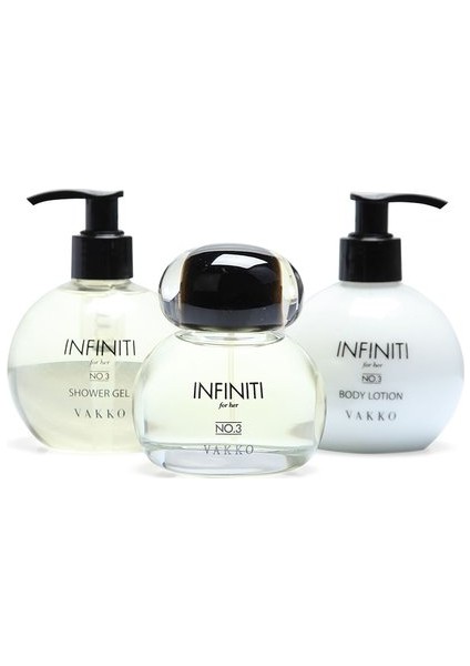 Infiniti Her No 3 Edp 100 ml Kadın Parfüm Set