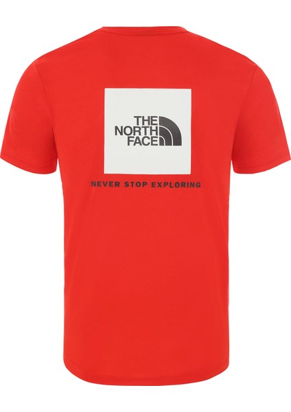 The Northface Erkek Reaxıon Red Box Tişört NF0A4CDW15Q1