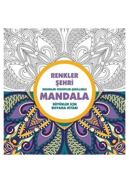 Renkler Şehri - Mandala -