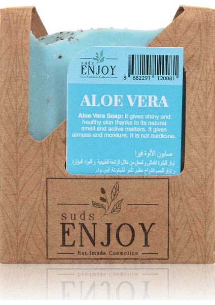 Doğal Aloe Vera El Yapımı Yüz, Saç ve Vücut Sabunu 100 gr