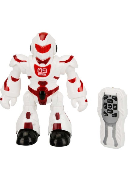 Rising Toys Uzaktan Kumandalı Müzikli ve Işıklı Programlanabilir Robot 22 cm