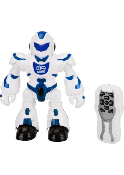Uzaktan Kumandalı Müzikli ve Işıklı Programlanabilir Robot 22 cm